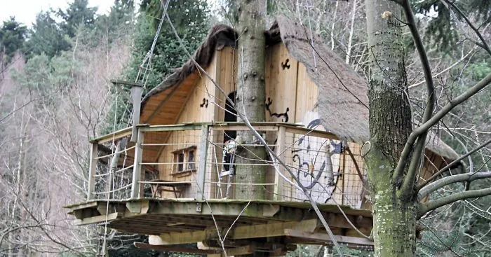 A Treehouse Village In The Heart Of Ardèche