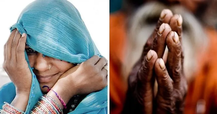 Portraits Of People In The Streets Of India And Pakistan