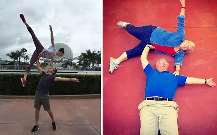 Friend Went To Disney World And Posted This Pic. His Parents Responded