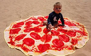 I Was Bored Of Just Putting Pizza In My Mouth So I Invented Pizza Towels