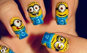 I Paint My Nails With Favorite Cartoons, Movies And Snacks