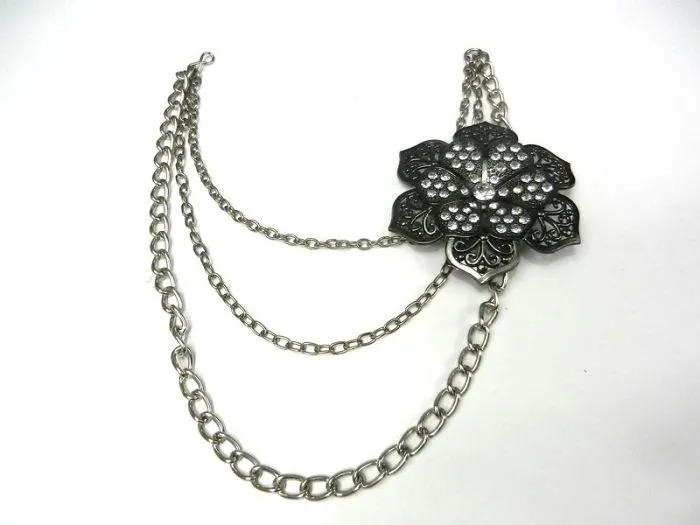Diy Flower Buckle Chain Necklace Tutorial For Girls