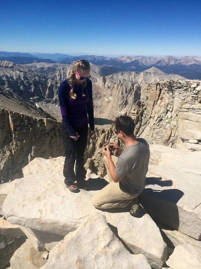 Mt. Whitney 7-2-14 On A Heart Shaped Rock