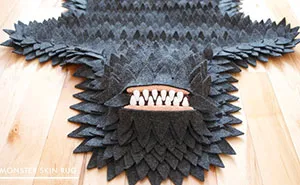 No Monsters Were Harmed In The Making Of This Rug