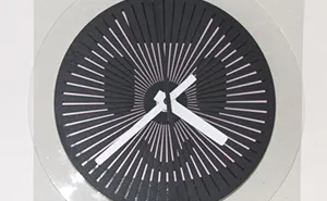 Optical Illusion Wallclocks Show Hidden Animations When Their Arrows Moves