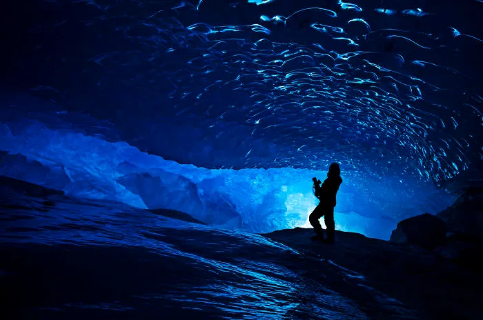 Photos From When I Was Inside A Glacier