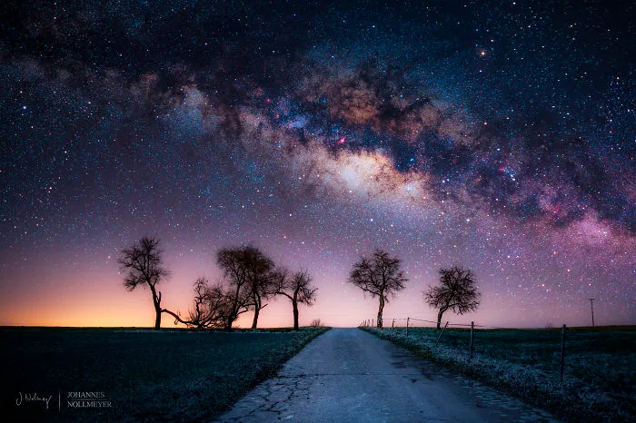Starry Night Sky