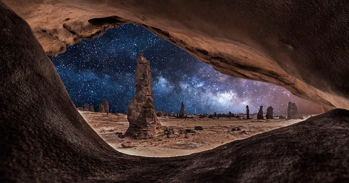 Starry Night Sky