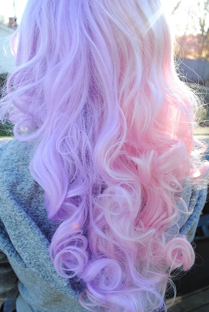 Rainbow Pastel Hair Is A New Trend Among Women