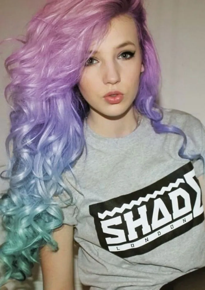 Rainbow Pastel Hair Is A New Trend Among Women