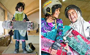 Many Afghan Girls Are Not Allowed To Ride Bicycles, So 'Skateistan' Empowers Them With Skateboarding