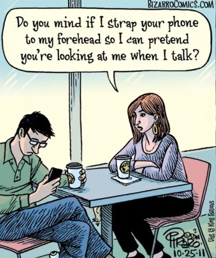 Death Of Conversation: 57 Images Of How Smartphones Take Over Our Lives