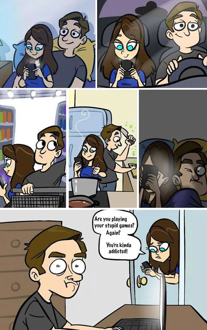 Death Of Conversation: 57 Images Of How Smartphones Take Over Our Lives