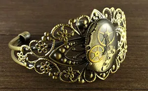 Steampunk Jewelry Made From Old Watch Parts By Lithuanian Artist