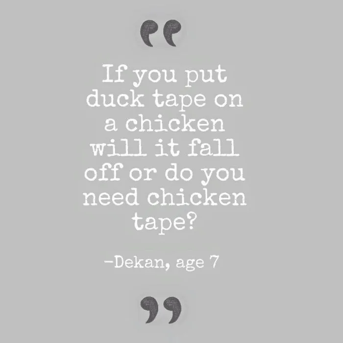 Cute Kids' Quotes