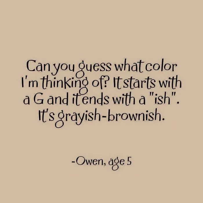 Cute Kids' Quotes