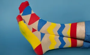 I Created Colorful Socks When I Was Fed Up With Black Ones