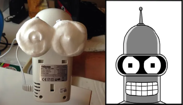 Bender Rodriguez And A Mixer