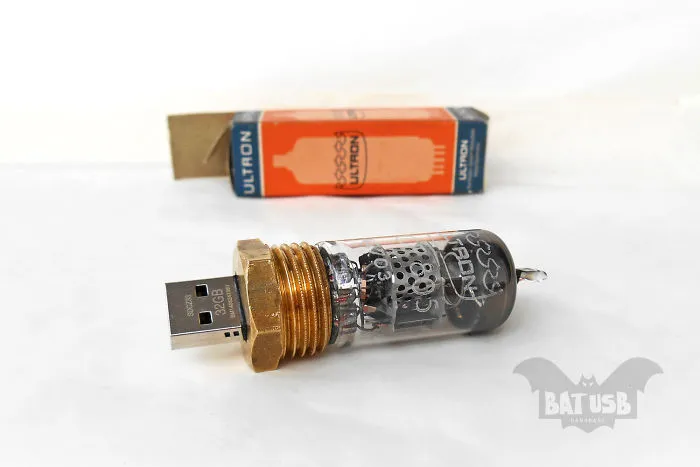 Handmade Usb Flash Drives. Unique, Weird, Rare, Fine Art Objects. Bat™ By Polis Dimitriadis