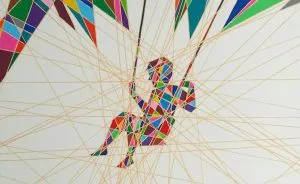 Beauty Within Chaos: I Cross Graphic Design And Painting