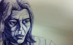 I Made This Little Ball Point Pen Drawings In School