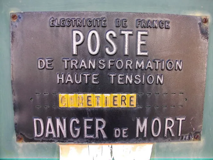High Voltage Converter Station - Cemetery - Mortal Danger