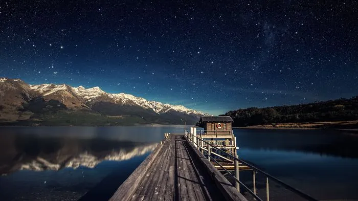Night Sky Filled With Stars