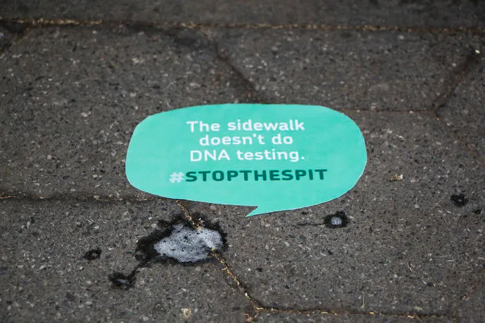 New Yorkers Are Misusing Their Saliva