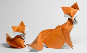 Difficult Wet Folding Technique Allows This Vietnamese Artist To Create Curved Origami