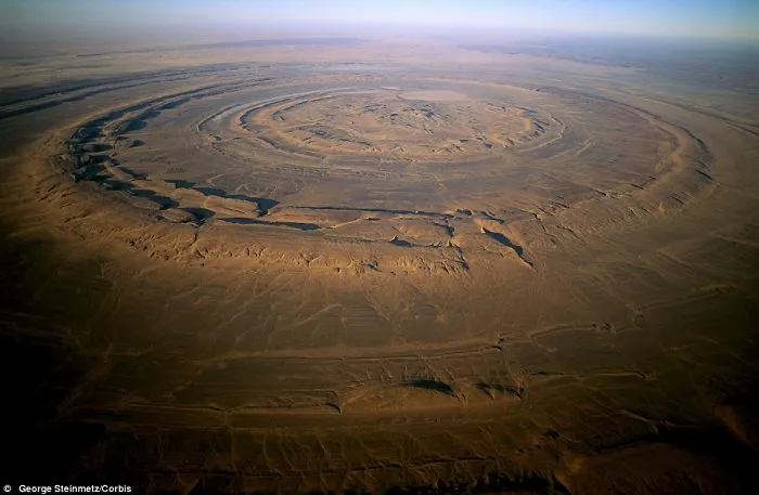 Richat Structure, Eye Of Sahara / Africa, Mauritania.