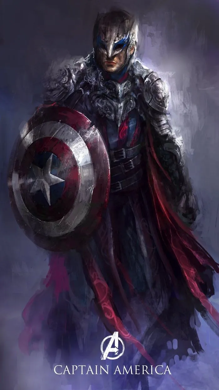An Alternate Marvel Universe: Avengers Heroes Turn Fantastical