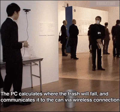 The Future Trash Box : Made The Janitors Stressed.