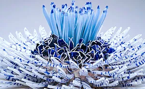 I Combine Thousands Of Porcelain Shards Into Blooms