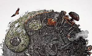 We Created Detailed Drawings To Show The Harm We've Done To Mother Earth