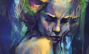 I Express My Feelings Through Figurative Art And Colors