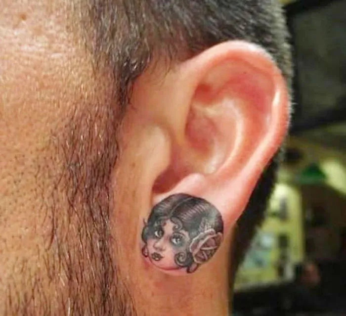 Ear Tattoo