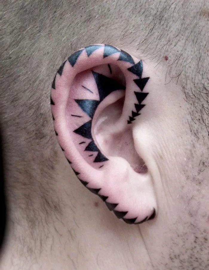 Ear Tattoo
