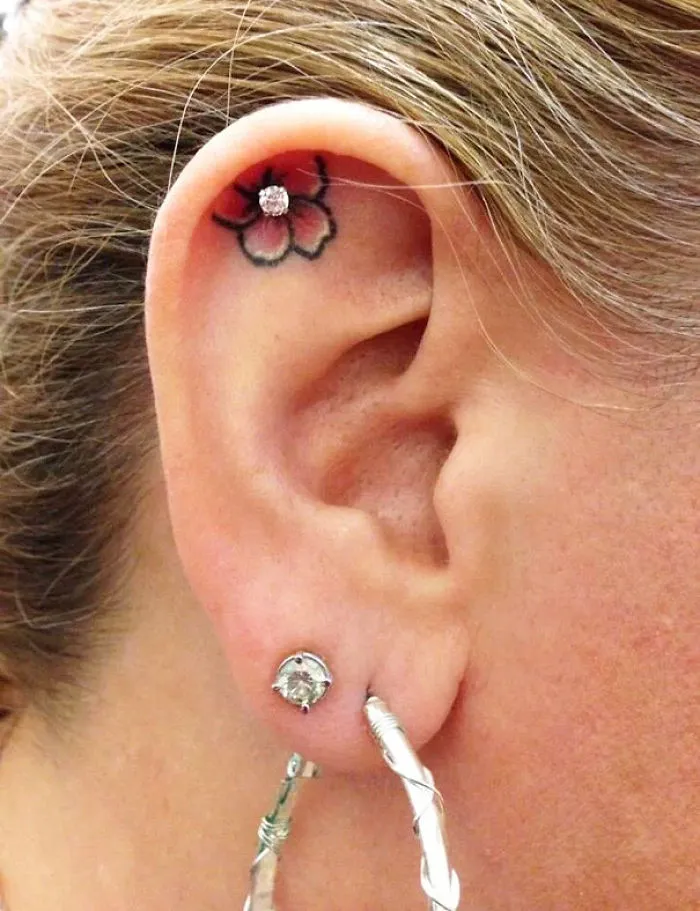 Ear Tattoo