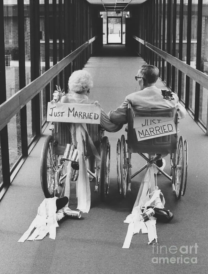Just Married: The Groom Is 94, The Bride - 86
