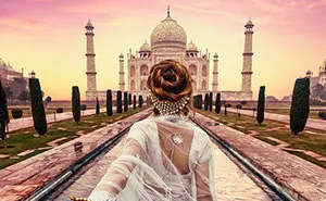 Guy Who Follows His Girlfriend Around The World Goes To India