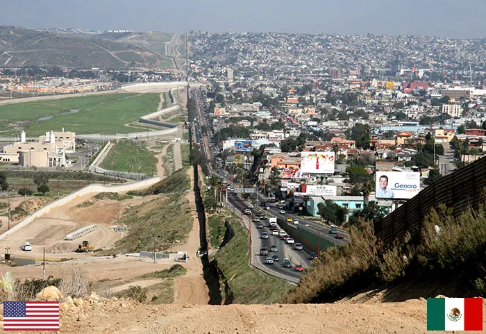 USA And Mexico