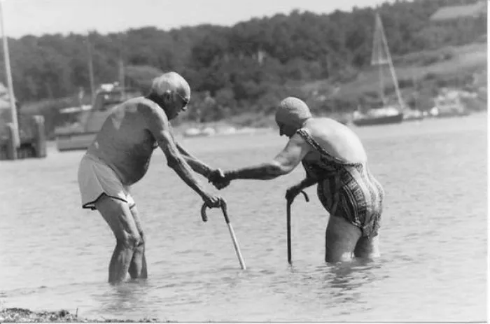 Swimming In The Sea