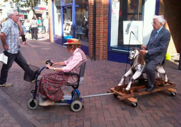 Grandpa Decided To Pimp His Ride, Grandma Agreed