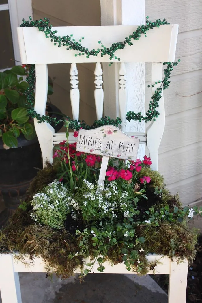 Fairy Chair Garden