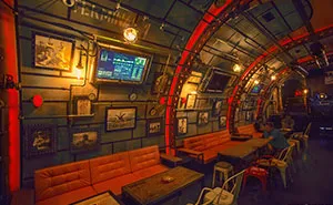 Steampunk Submarine-Themed Pub In Romania