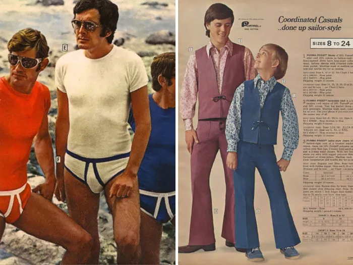1970s Men's Fashion Ads You Won't Be Able To Unsee