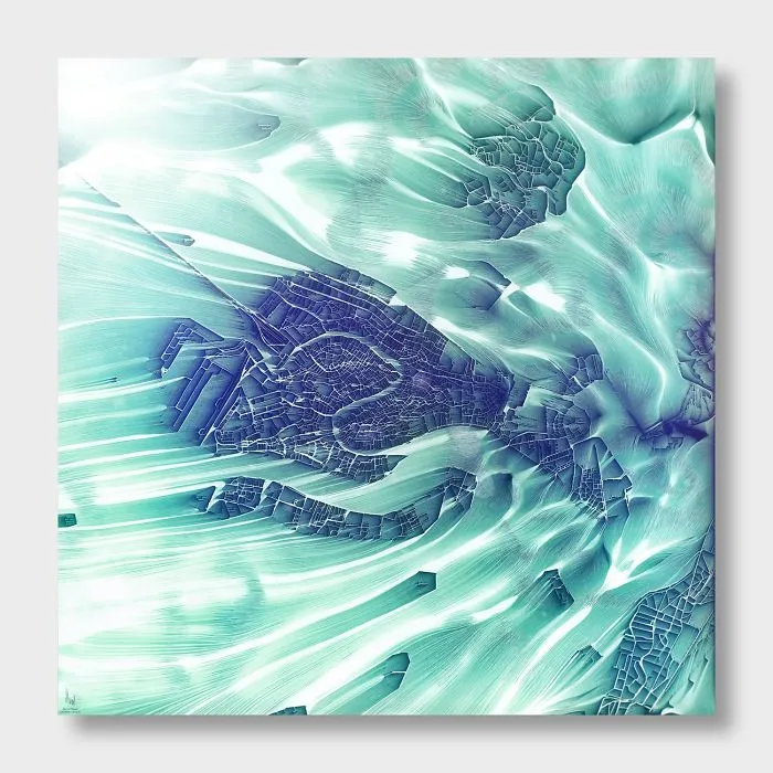 "venice", Acrylic Glass Artwork By Chaotic Atmospheres - Limited Edition Of 10