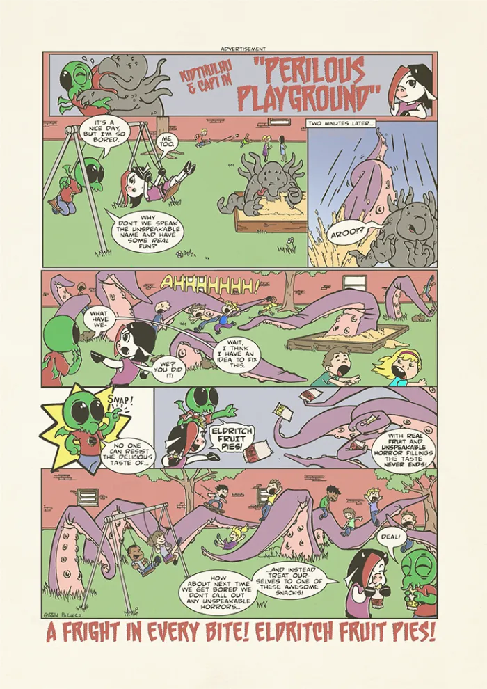 Kidthulhu Loves Eldritch Fruit Pies
