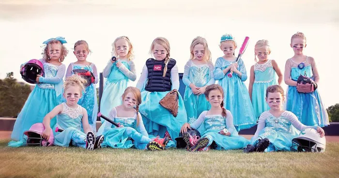 Fierce All-Girl Softball Team Does Epic Frozen-Themed Photoshoot, Wins The Internet