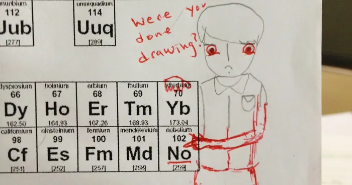 This Teacher Hilariously Finishes The Doodles Of His Students